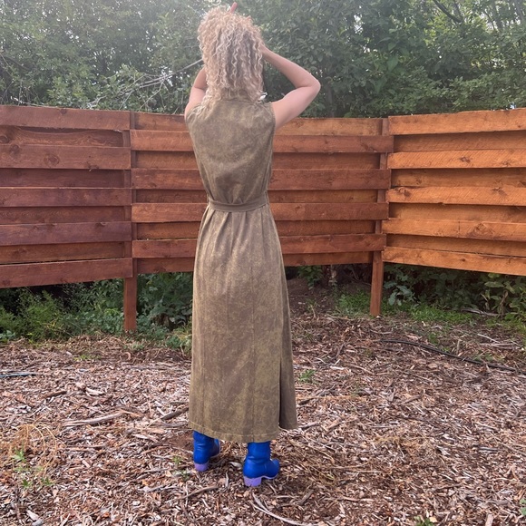 OSLKEN KIMONO DRESS – Organic Fabric - Tie Dye - Picture 7 of 9